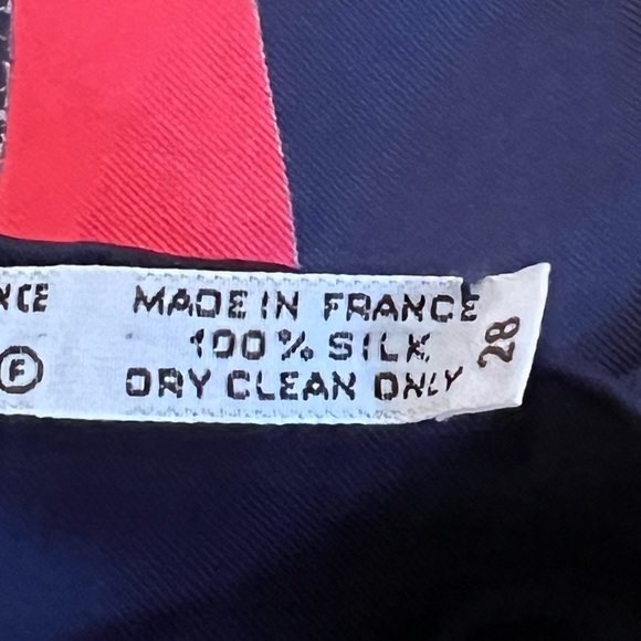 Hermes Paris Eperon D'or by Henri d' Origny Silk Scarf  35X35 - Picture 7 of 10